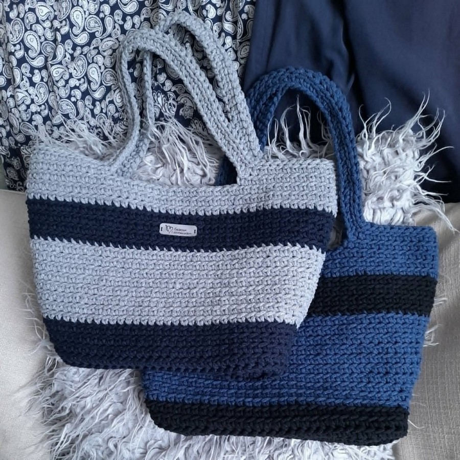 53 bag trapezebag bicolour